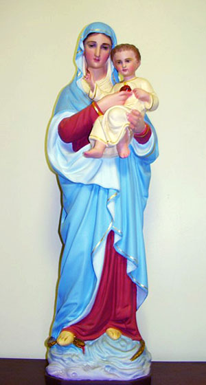 Our Lady of the Sacred Heart Statue