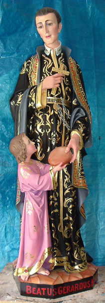 saint gerard statue after